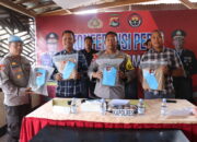 Polres Dompu Gelar Press Release Pengungkapan 12 Kasus Pencurian Motor