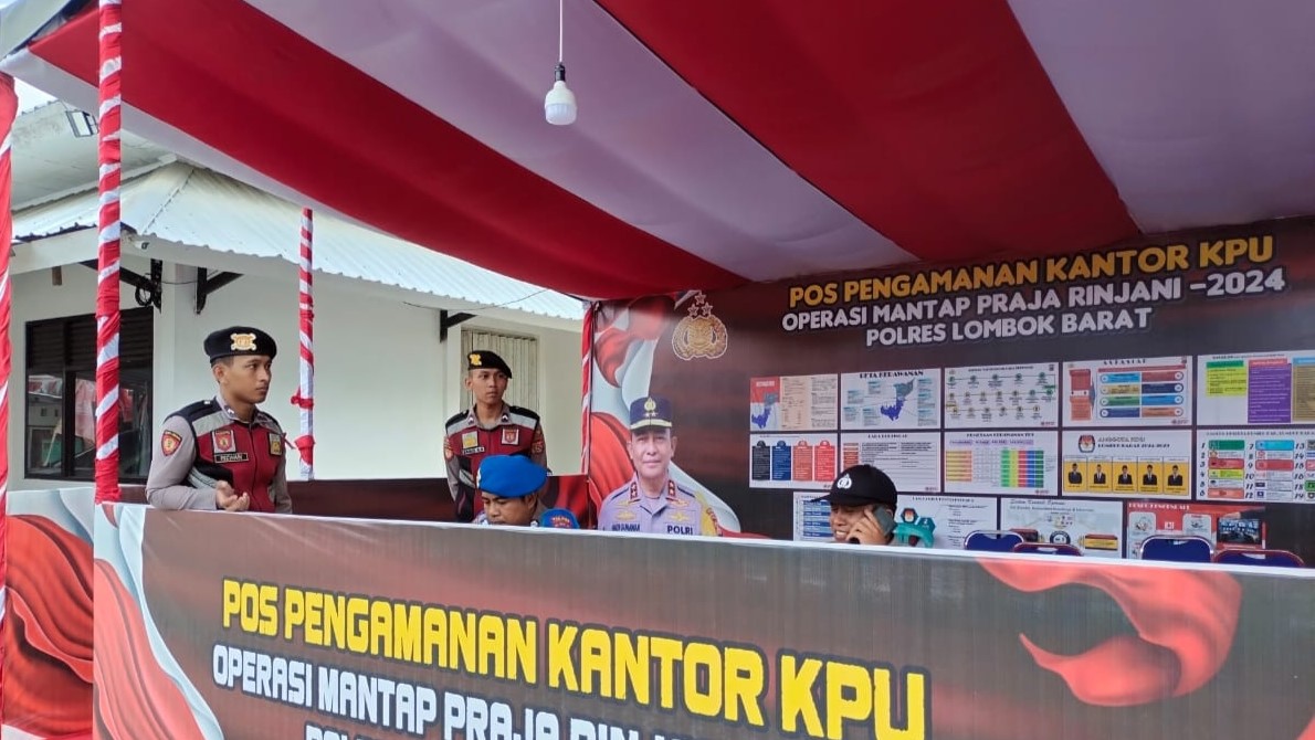 Operasi Mantap Praja 2024 Polres Lombok Barat Intensifkan Patroli Pemilukada