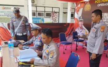 Pengamanan Jalur Lalu Lintas Jelang Pemilu Polres Lombok Barat Antisipasi Kerawanan