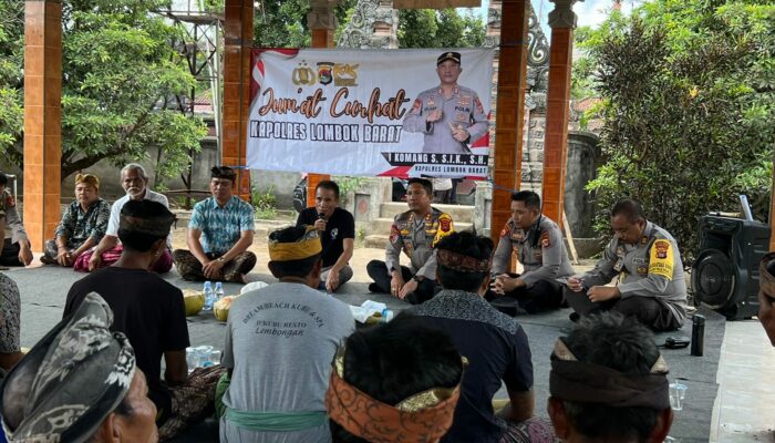 Kolaborasi Polri dan Warga dalam Jumat Curhat di Dusun Alas Malang