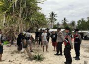 Patroli Aman dan Nyaman, Polsek Sekotong Turun ke Pantai Elak-Elak