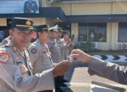 Jaga Stamina Personil, Satgas OMP Polres Sumbawa Barat Bagikan Suplemen