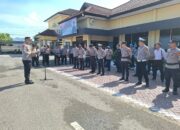 Sampai Hari ke-20 Kampanye, Situasi Tetap Kondusif, Satgas OMP Polres Sumbawa Barat Terus Lakukan Pengamanan