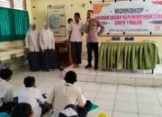 Polsek Maluk Gelar Latihan Dasar Kepemimpinan (LDK) Bagi Siswa SMPN 1 Maluk