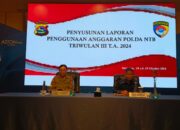 Biro Rena Laksanakan Kegiatan Penyusunan Laporan Penggunaan Anggaran Polda NTB 2024